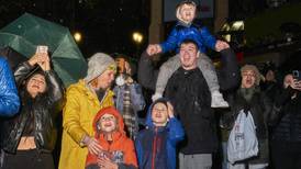 Another Portland Tradition Returns: Waiting in the Rain for the Holiday Tree to Glow
