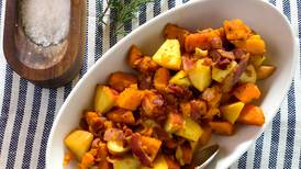 Jim Dixon’s DIY Dish: Sweet Potatoes with Apple and Bacon