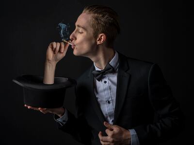 Ben Zabin Used to Sell Weed. Now He’s the Host of Portland’s Only Cannabis-Themed Magic Show.