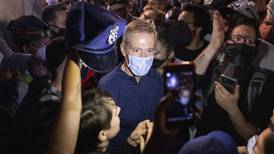 Portland Mayor Ted Wheeler Gets Tear Gassed Amid a Skeptical Crowd of Protesters