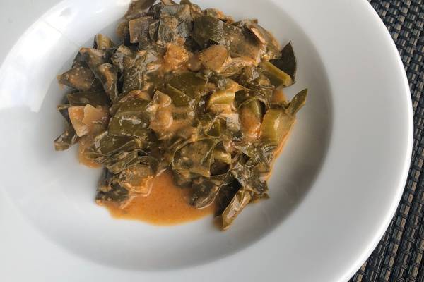 What We’re Cooking This Week: Creamy Collard Greens With Peanut Butter
