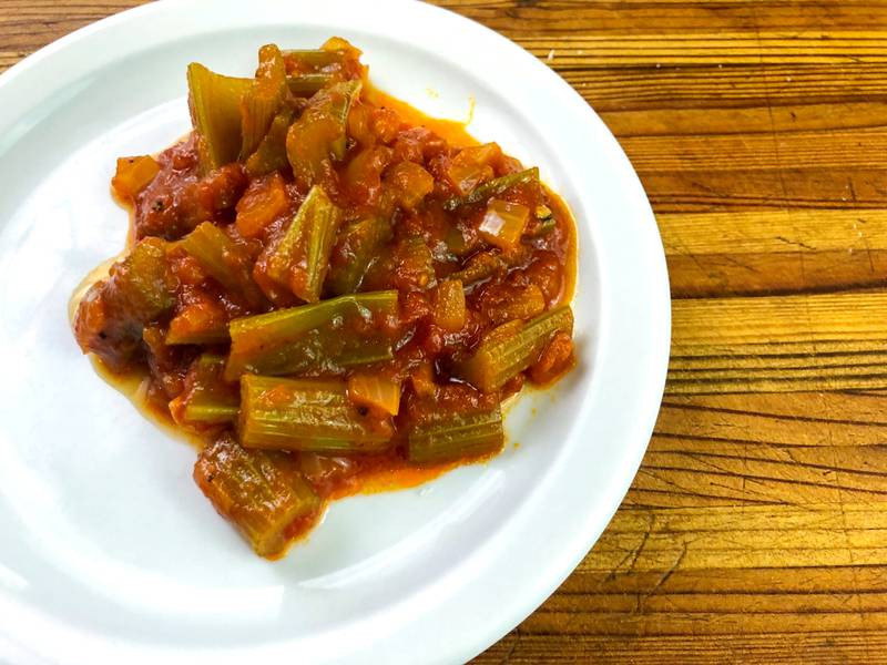 Jim Dixon’s DIY Dish: Italian-Style Braised Celery