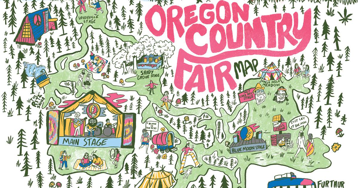 Here’s An Annotated Oregon Country Fair Map